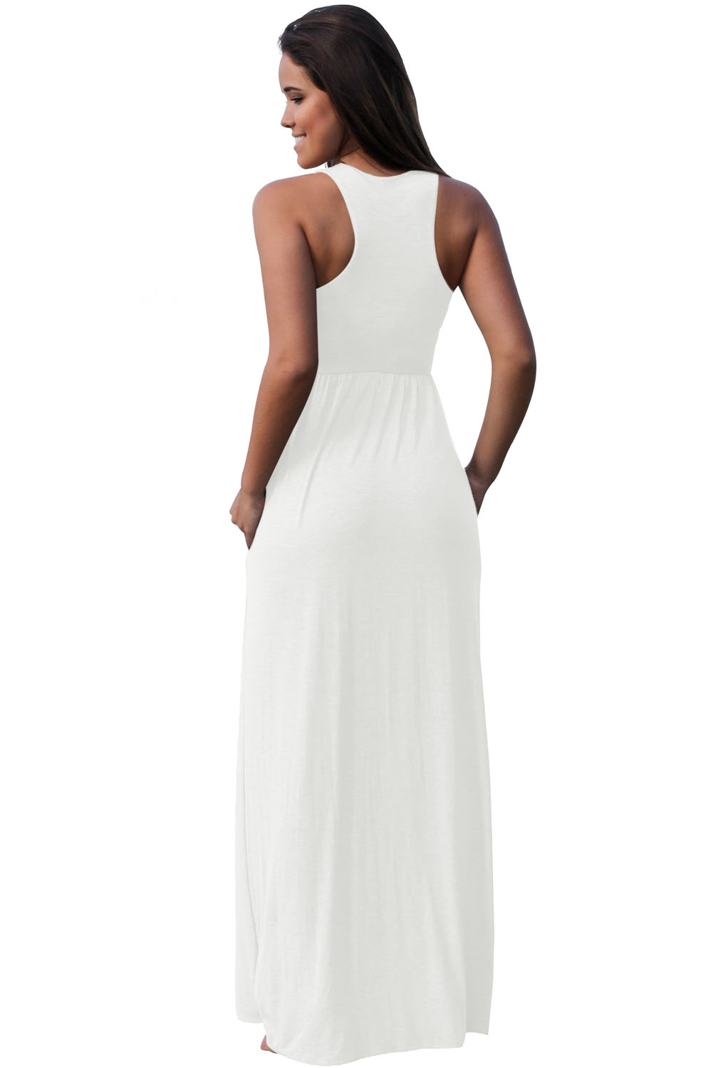 racerback maxi dress