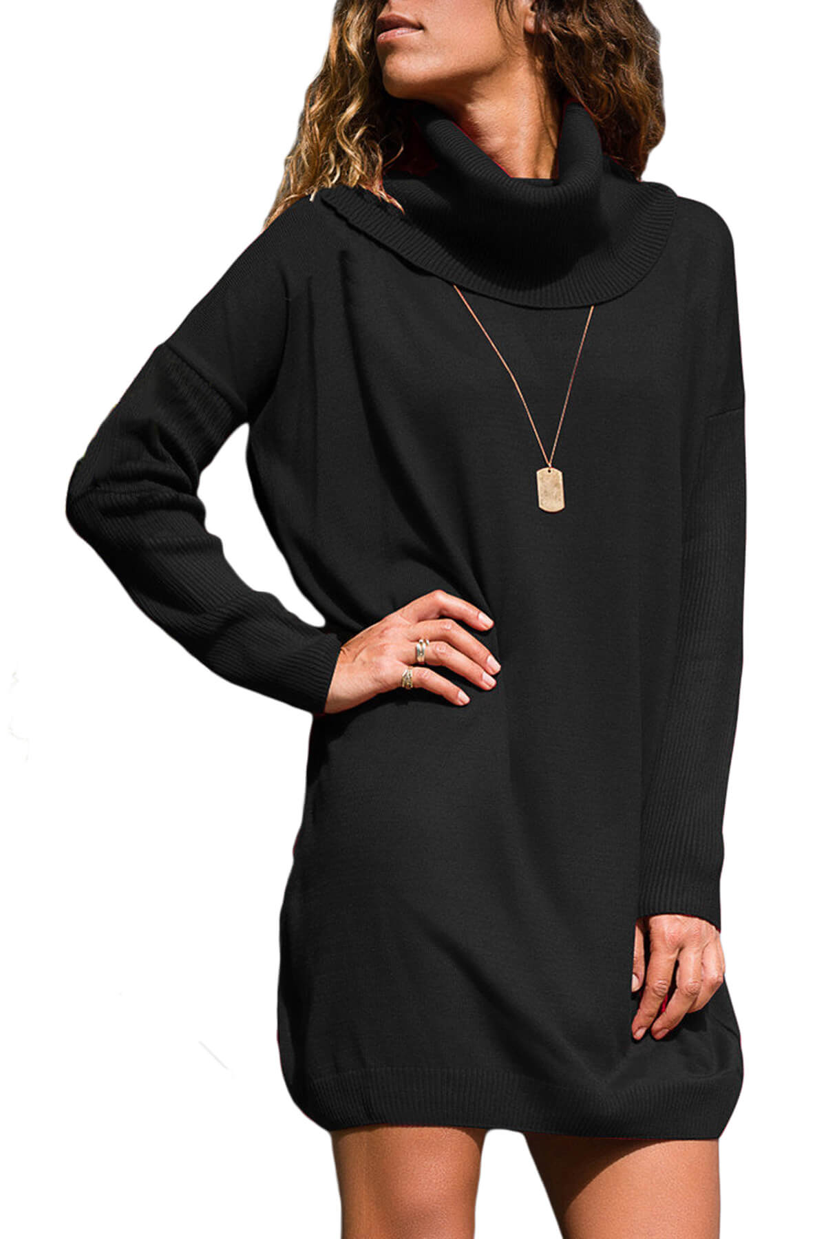 lightweight sweater dress