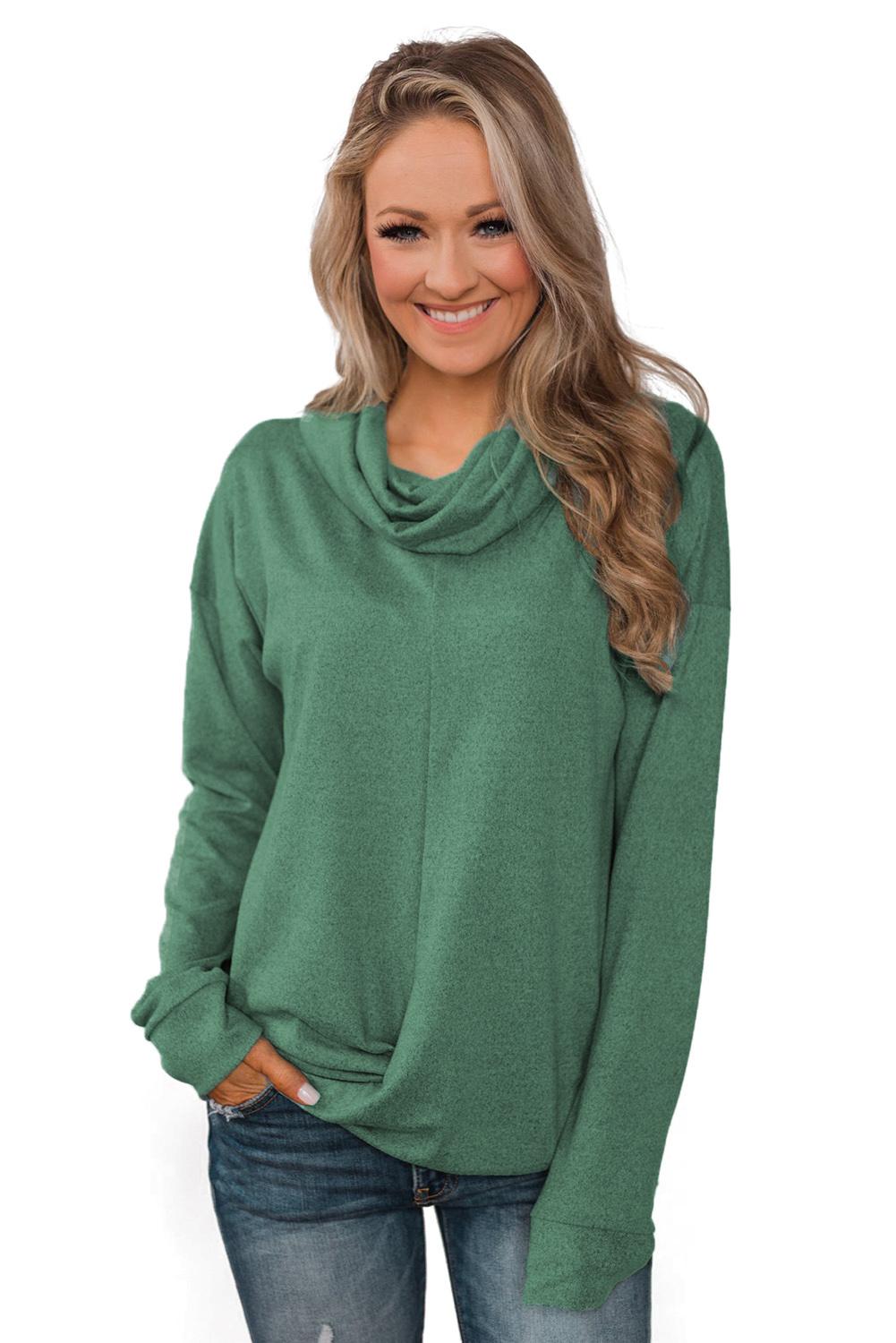 cowl neck hoodie wholesale