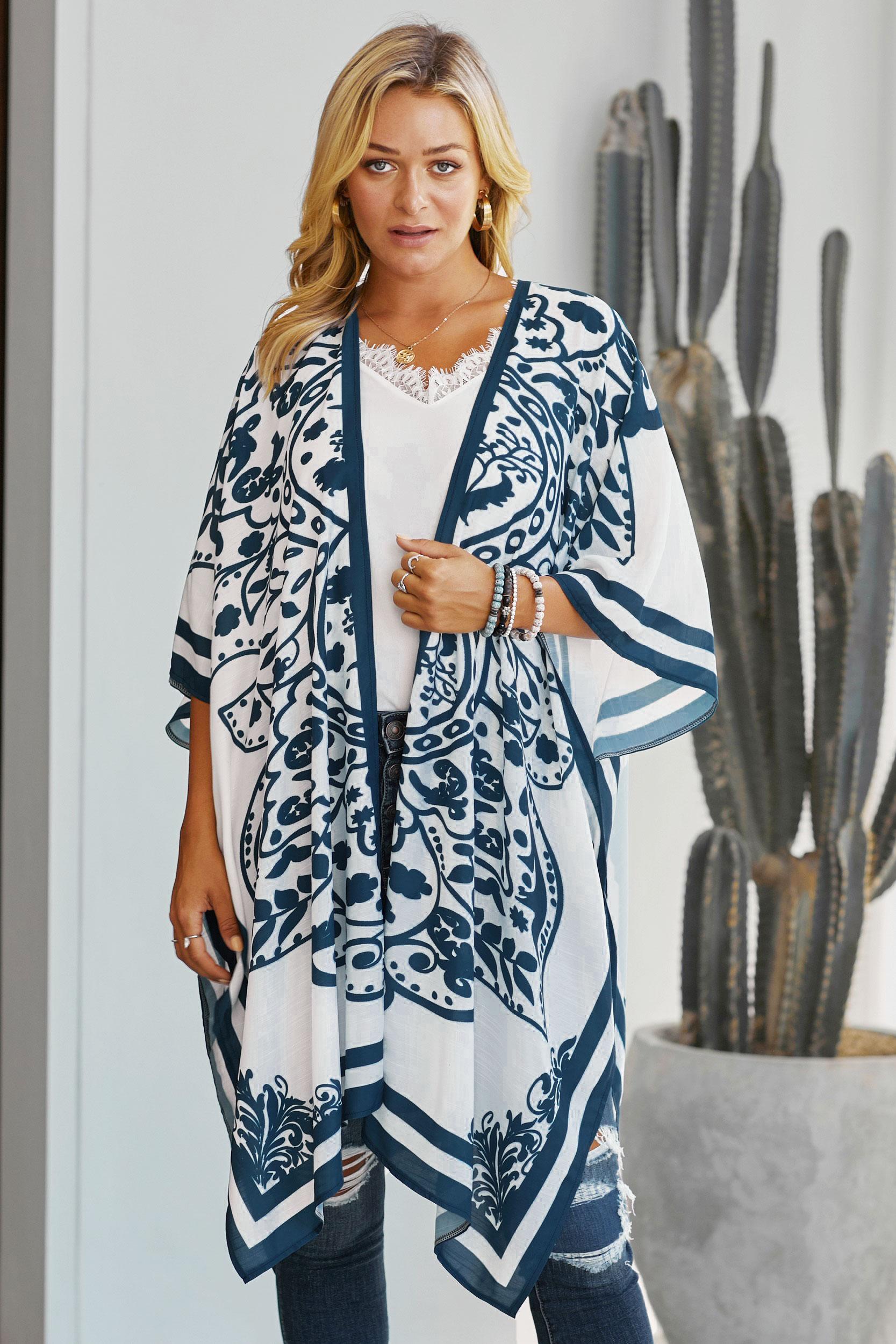 cheap kimono beach cover up