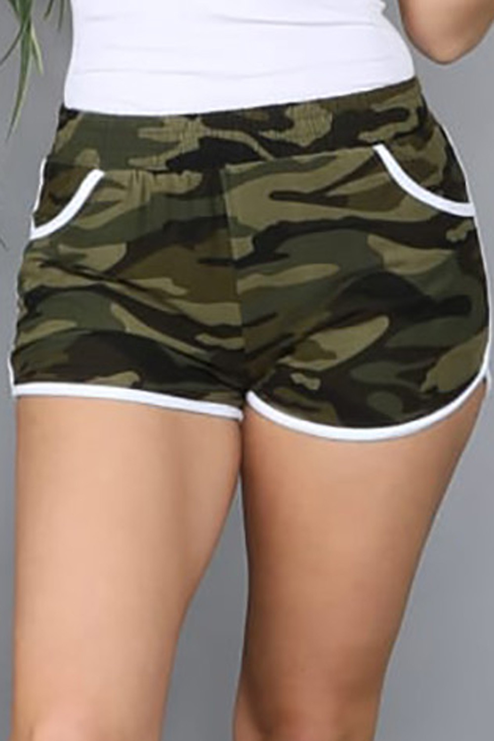adidas essentials french terry camouflage shorts