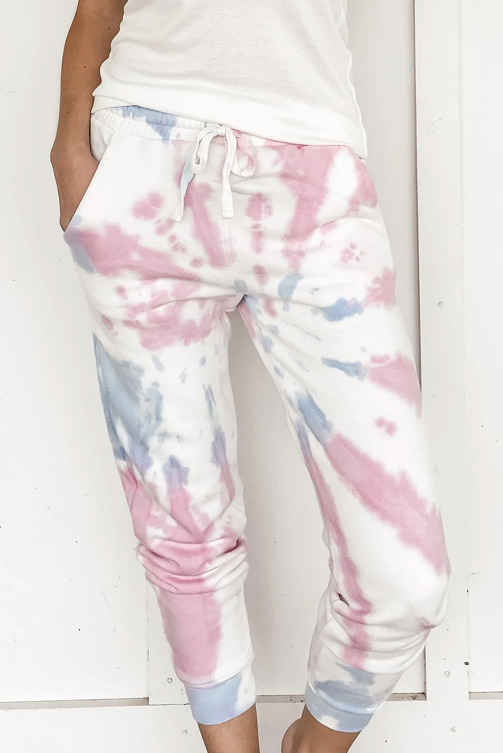 Wholesale Push It Production Cheap Swirl Tie Dye Sweatpants Online   9b1bd83292e54b53 