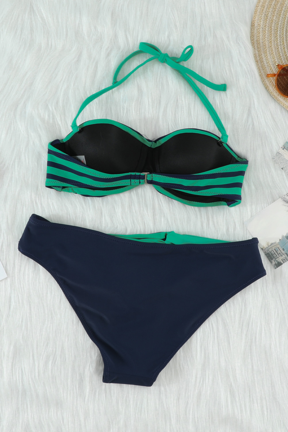 Bikini Gottex Urban Beauty - Modèle Halter Bandeau - Taille 8, 10 Ou 14 (à Préciser) - Noir - Bonnet Moulé Doux - Neuf Avec étiquettes