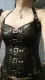 Coffee Buckle-up Steampunk Corset